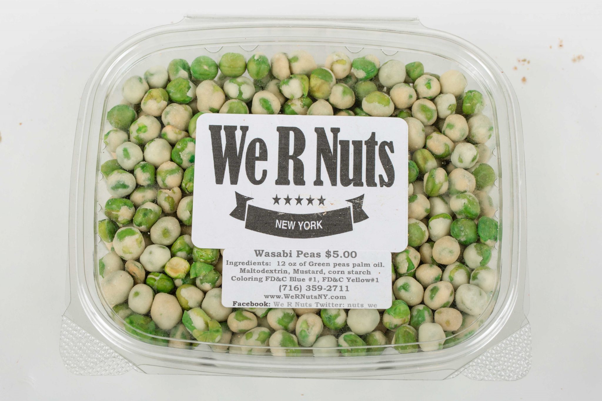 Wasabi Peas We R Nuts